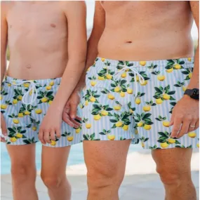 Amalfi Coast Lemon Swim Shorts