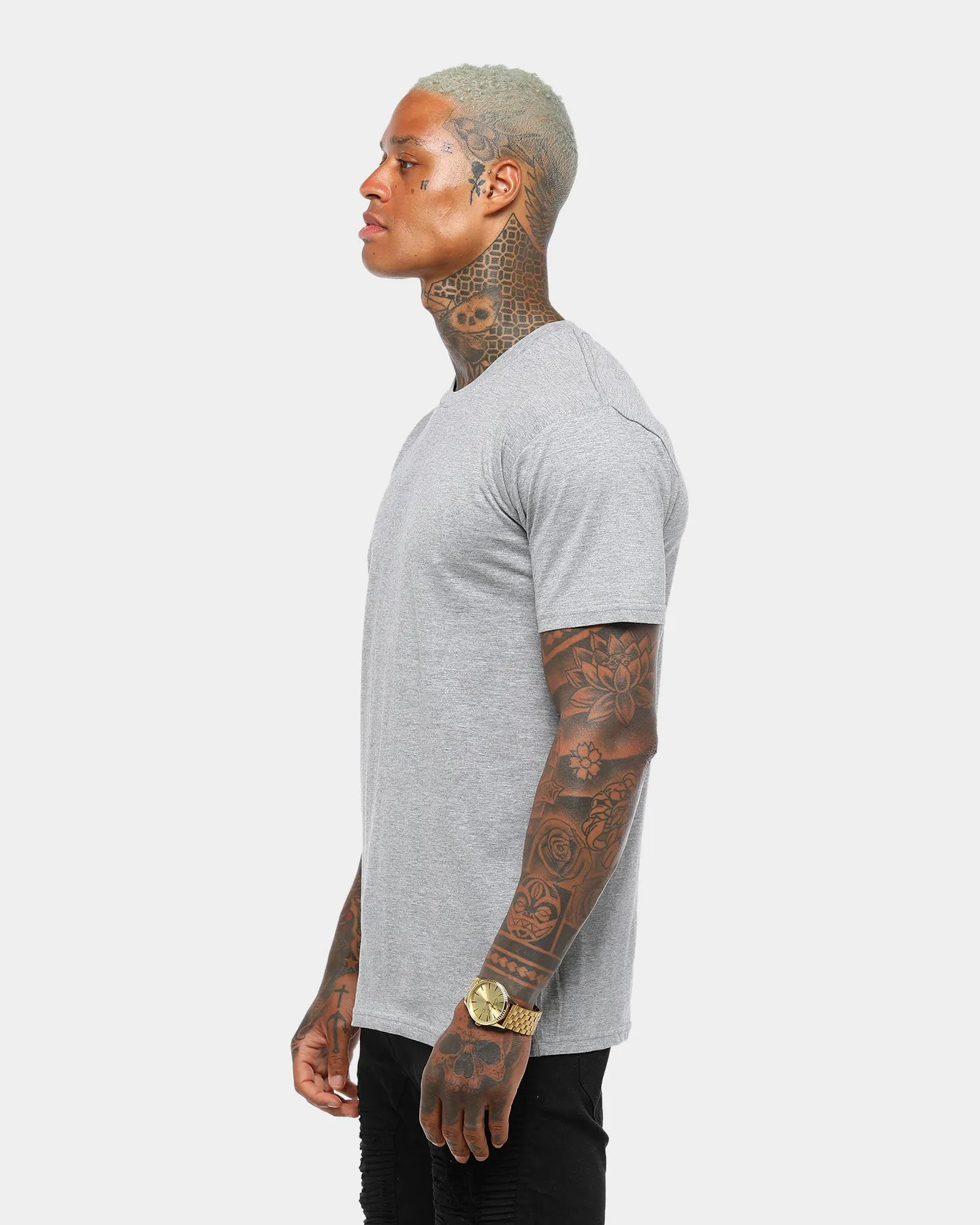 AS Colour Plain Staple T-Shirt Grey