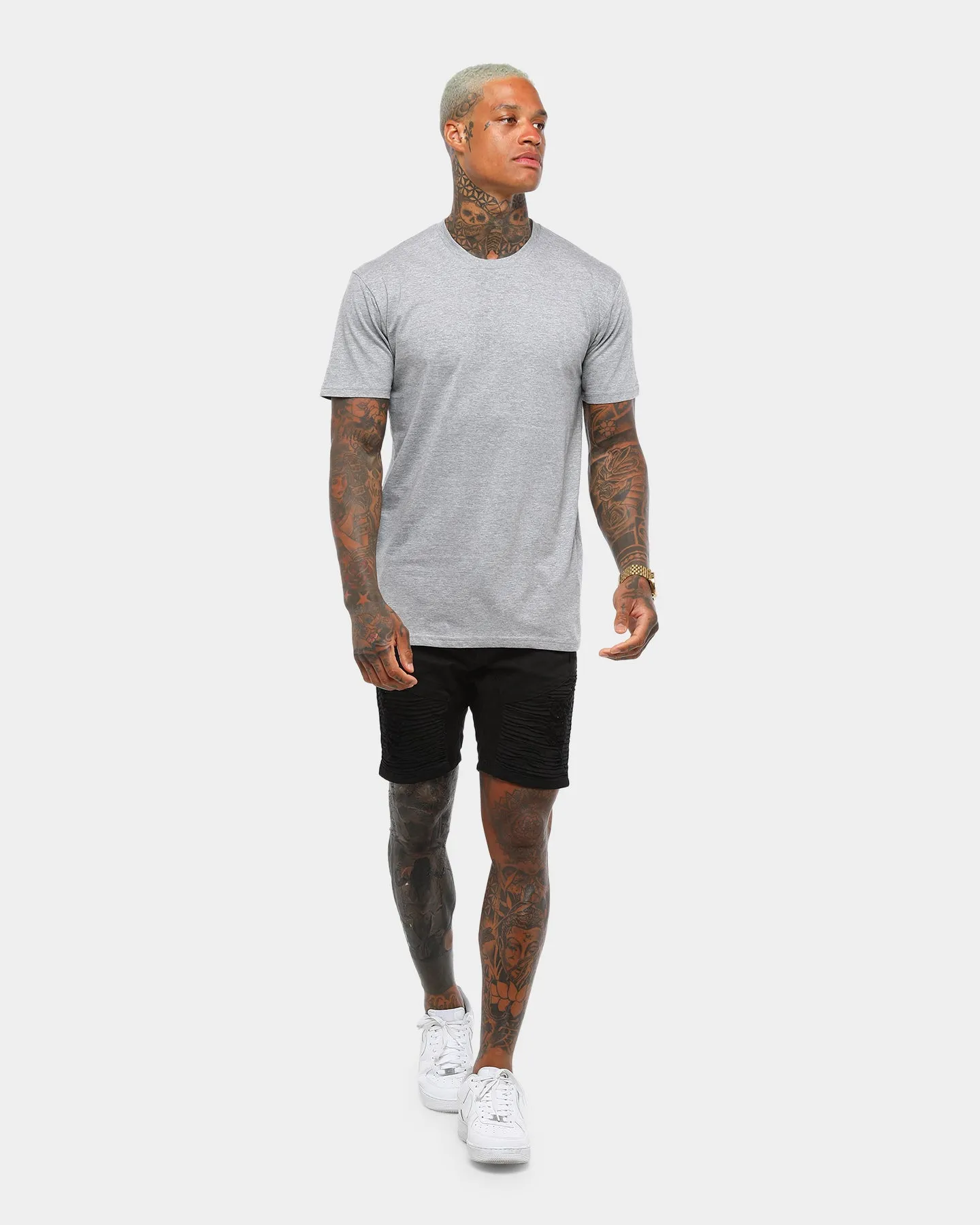 AS Colour Plain Staple T-Shirt Grey