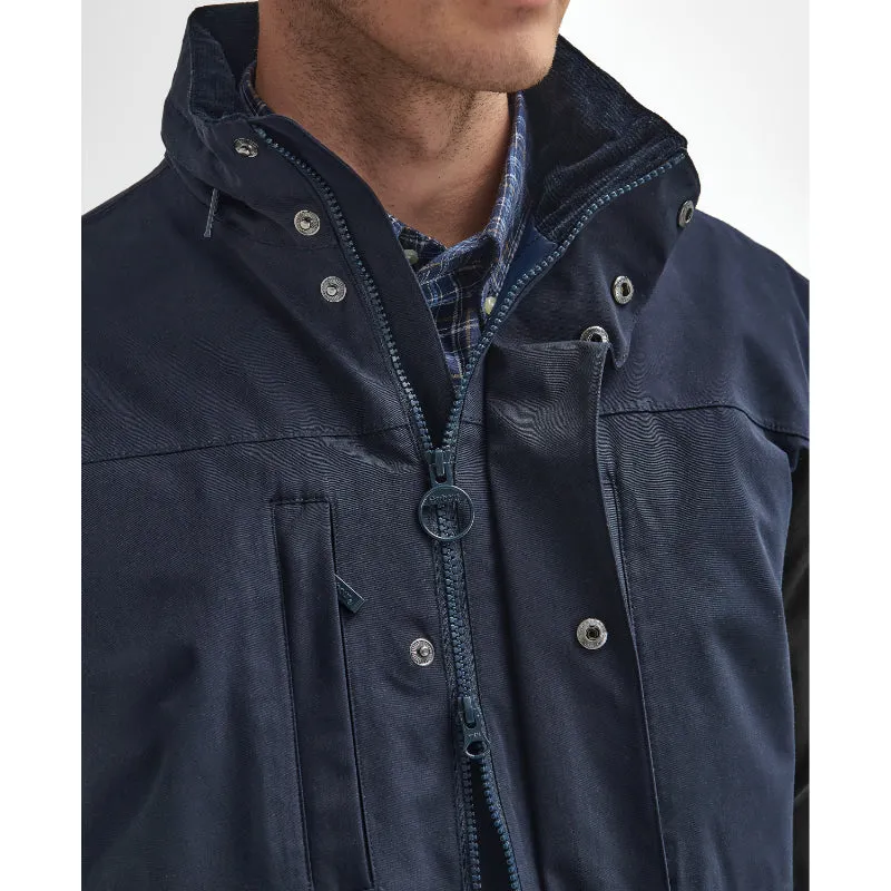 Barbour Cranston Mens Waterproof Jacket - Navy