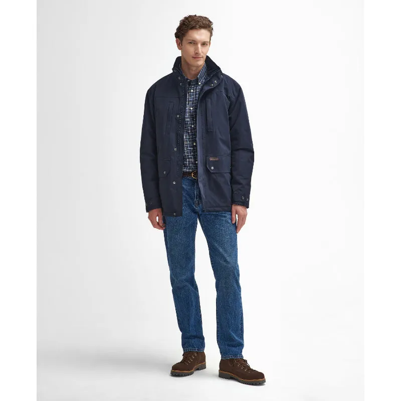 Barbour Cranston Mens Waterproof Jacket - Navy