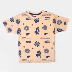 Boys T-Shirt Hawaii-Creme