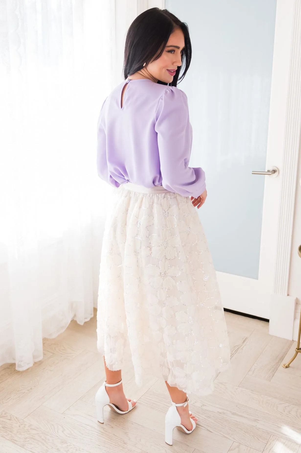 Class & Grace Modest Tulle Skirt