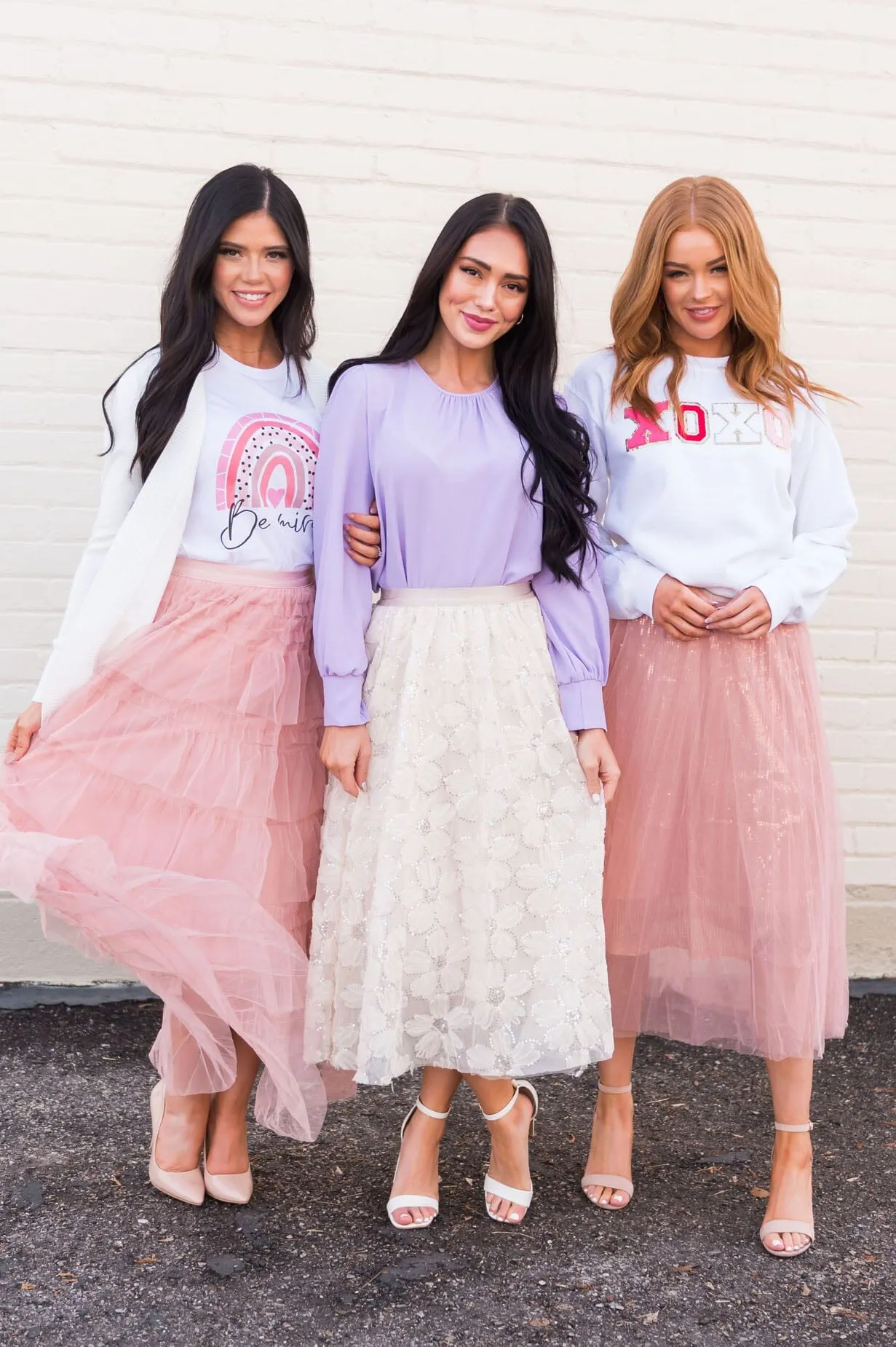 Class & Grace Modest Tulle Skirt