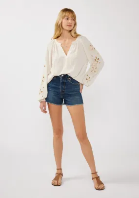 Driftwood Embroidered Blouse