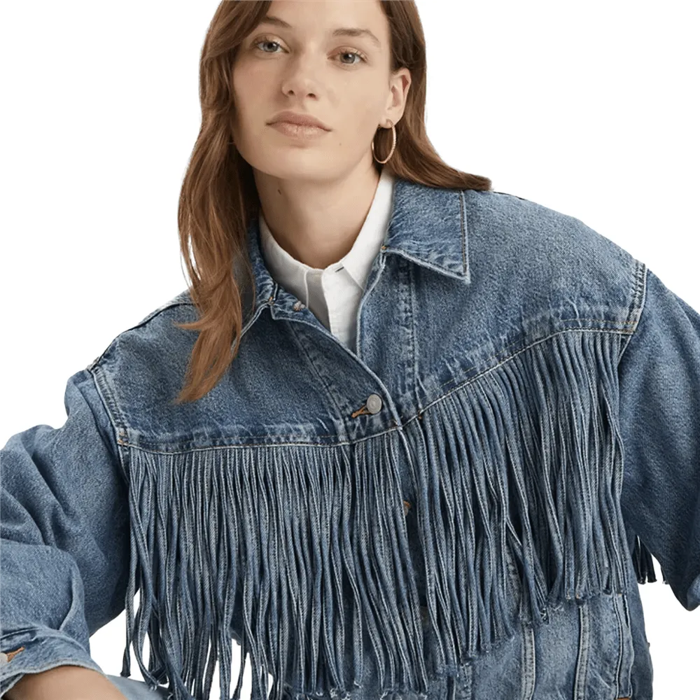 Levi's 90's Fringe Trucker Jacket