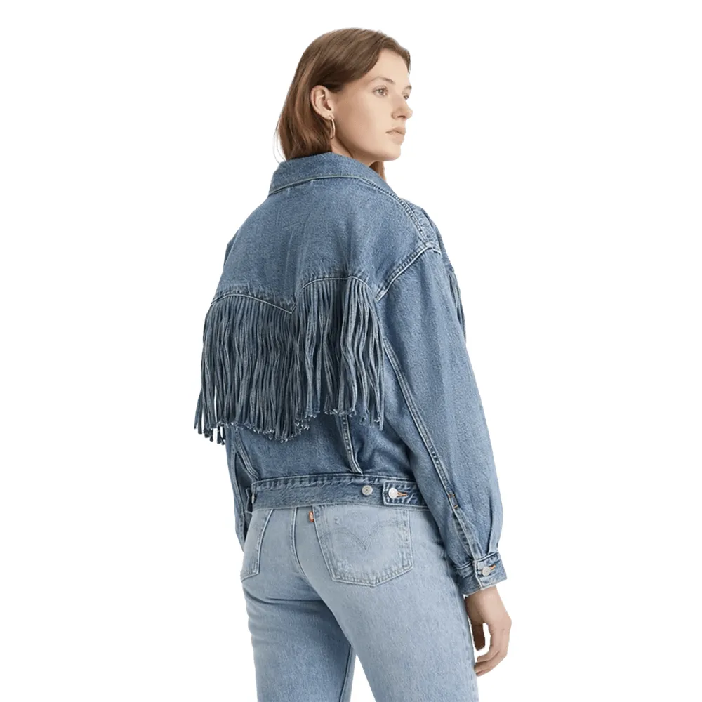 Levi's 90's Fringe Trucker Jacket