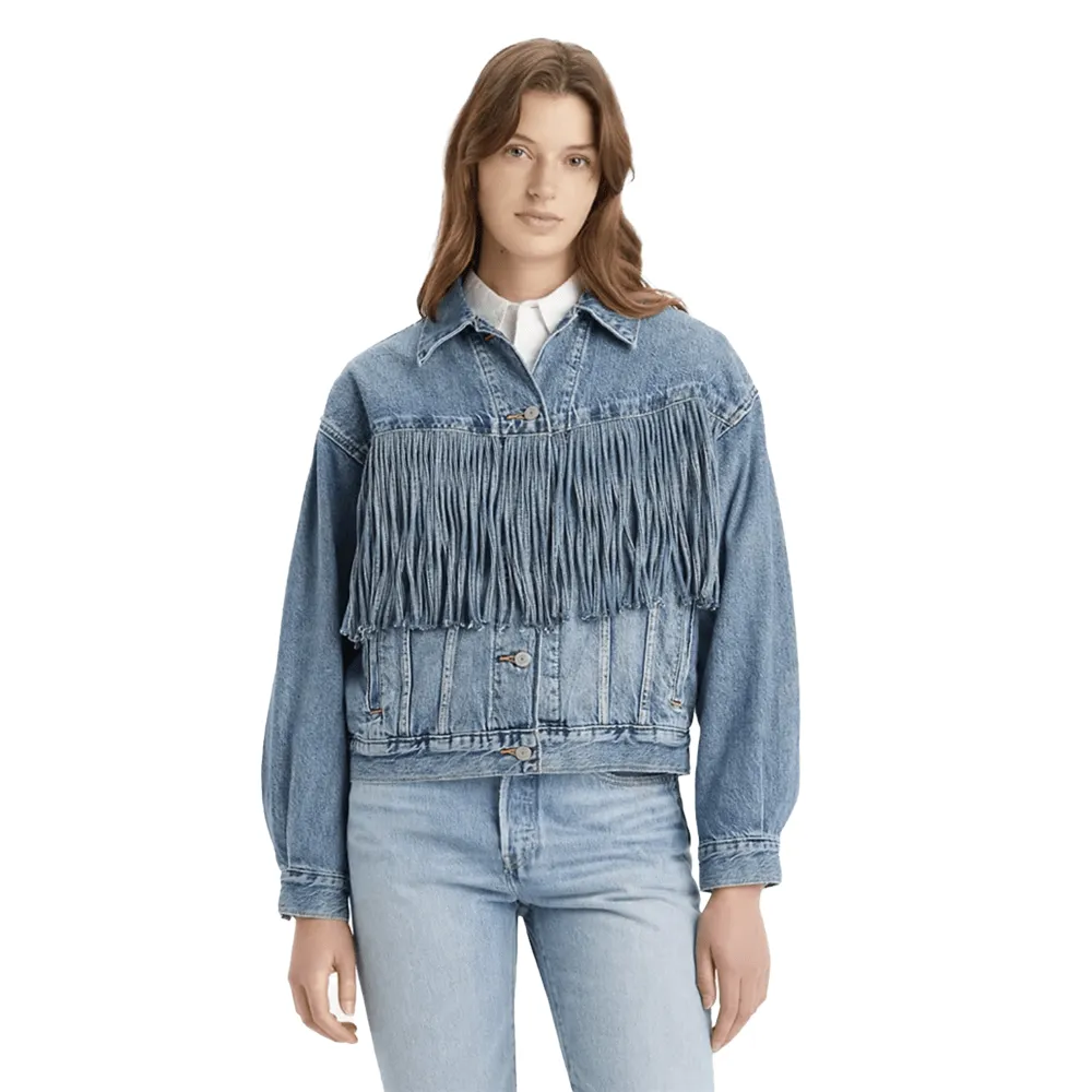 Levi's 90's Fringe Trucker Jacket