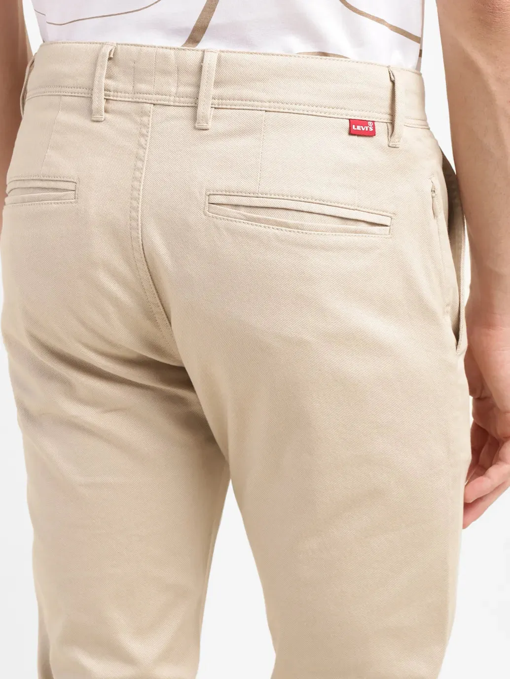 Men's 511 Beige Slim Fit Chinos