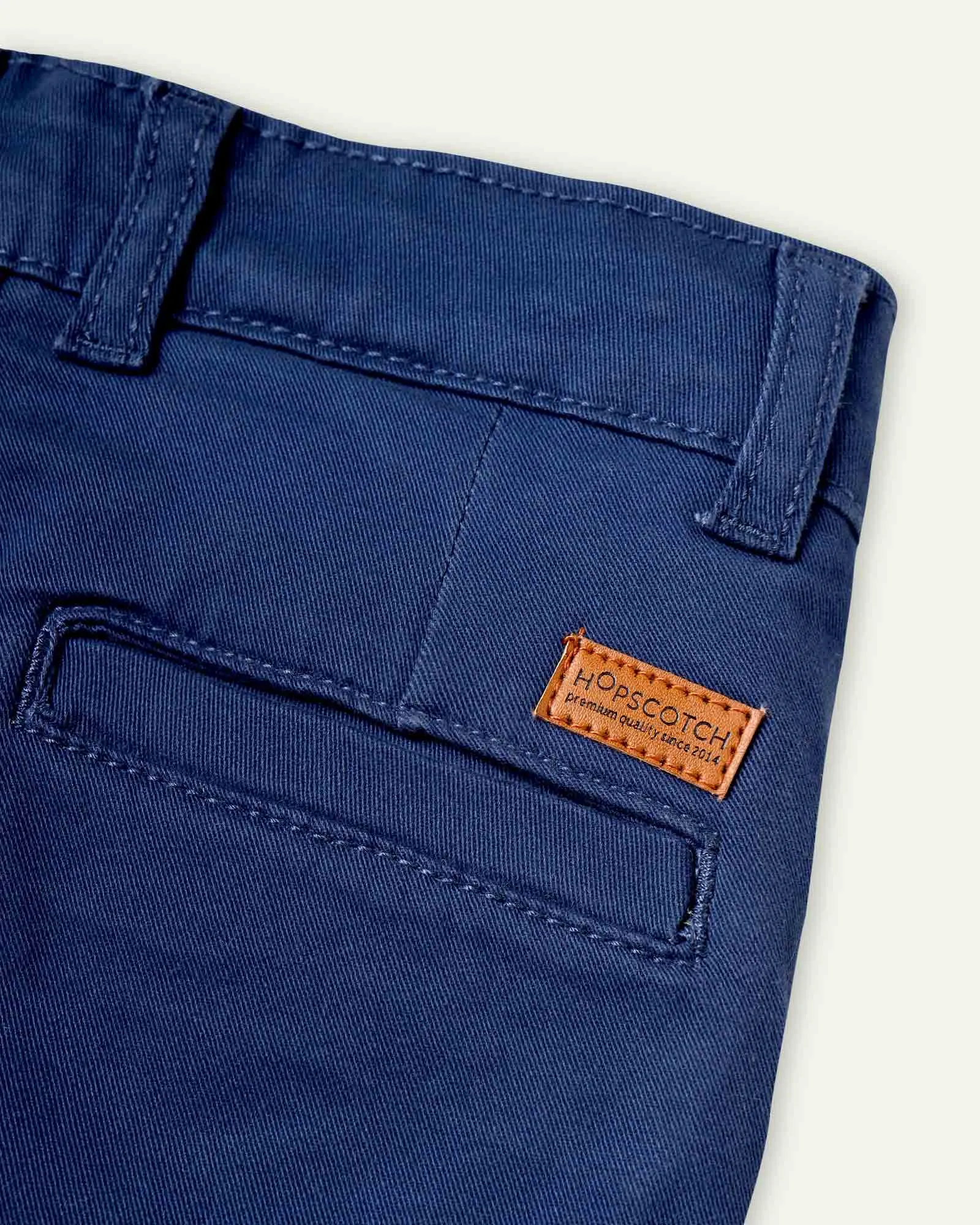 Moonlight Blue Slim Fit Chinos