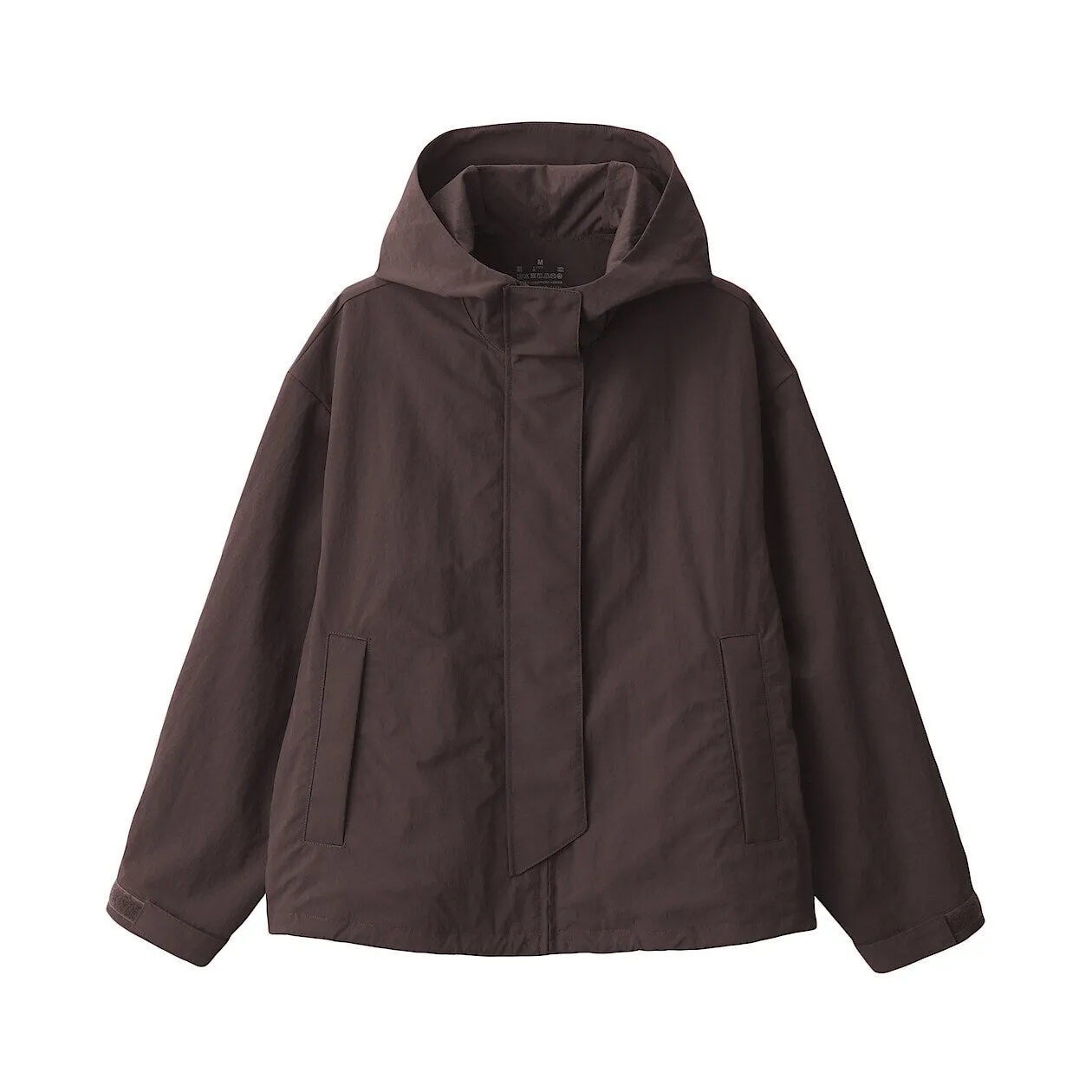 Packable Water Repellent Hooded Jacket