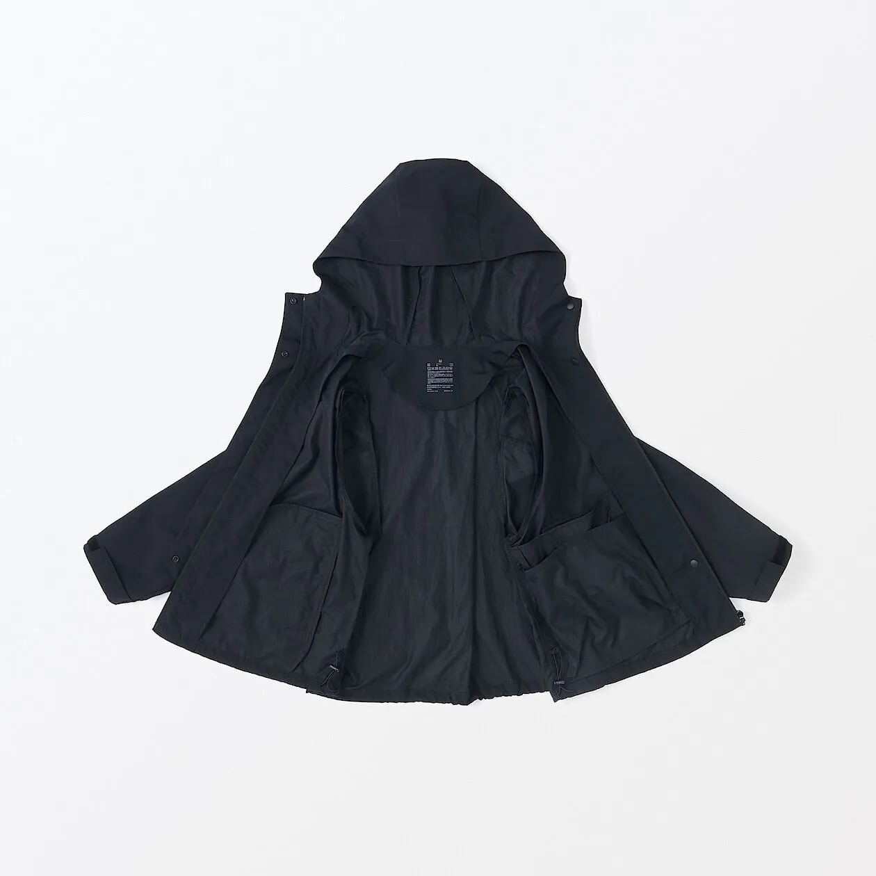 Packable Water Repellent Hooded Jacket