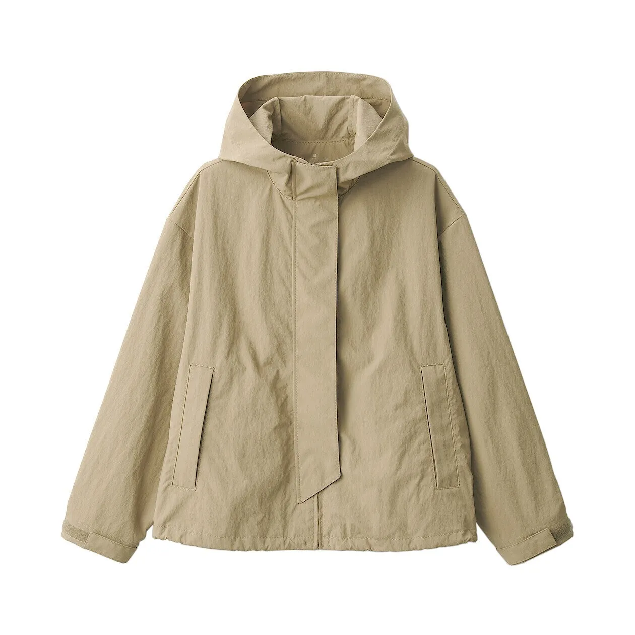 Packable Water Repellent Hooded Jacket