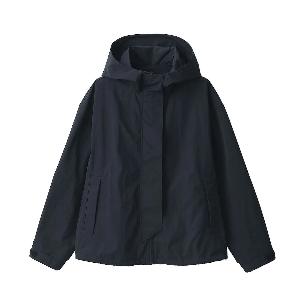 Packable Water Repellent Hooded Jacket