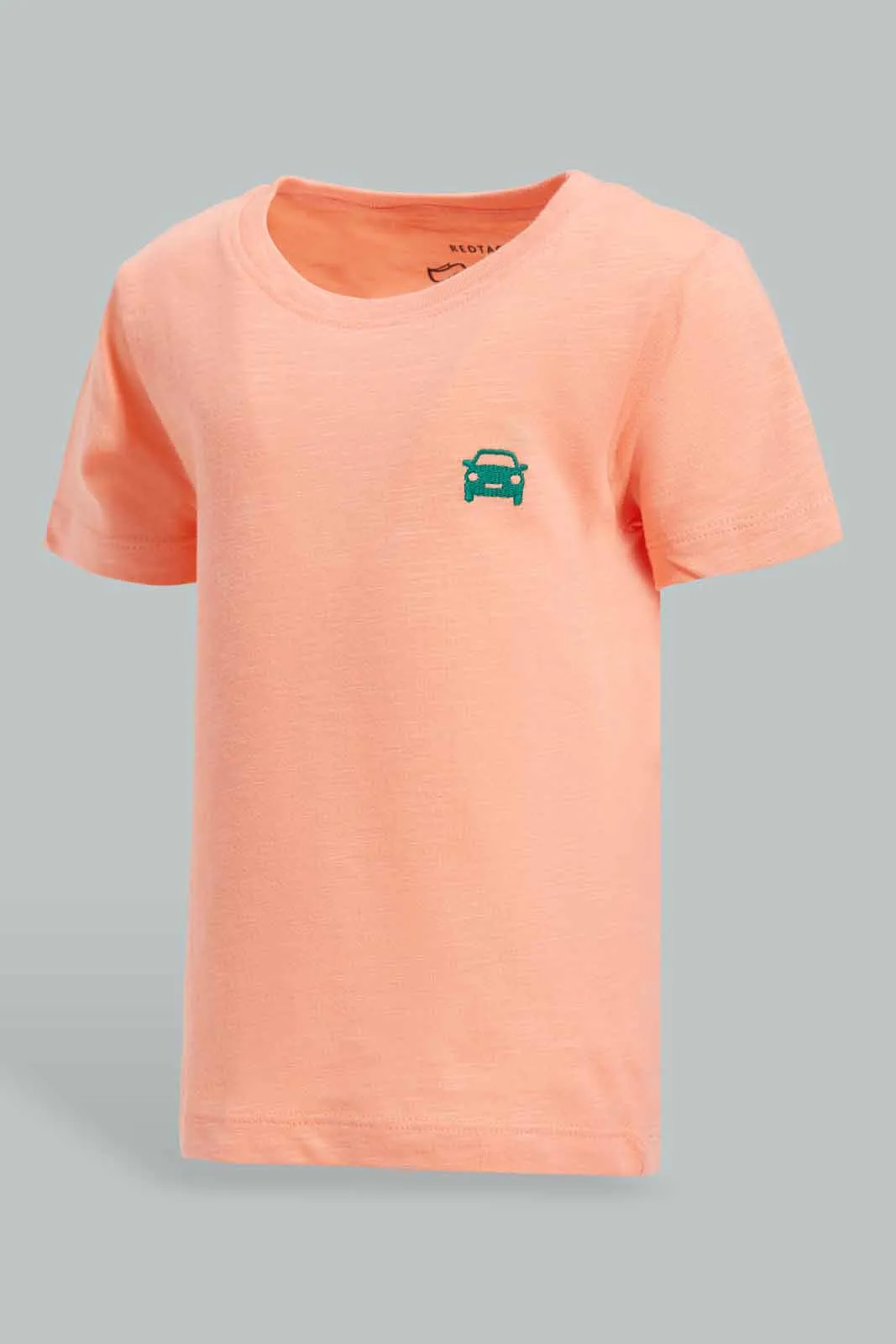 Pink And Green T-Shirt For Baby Boys (Pack of 2)