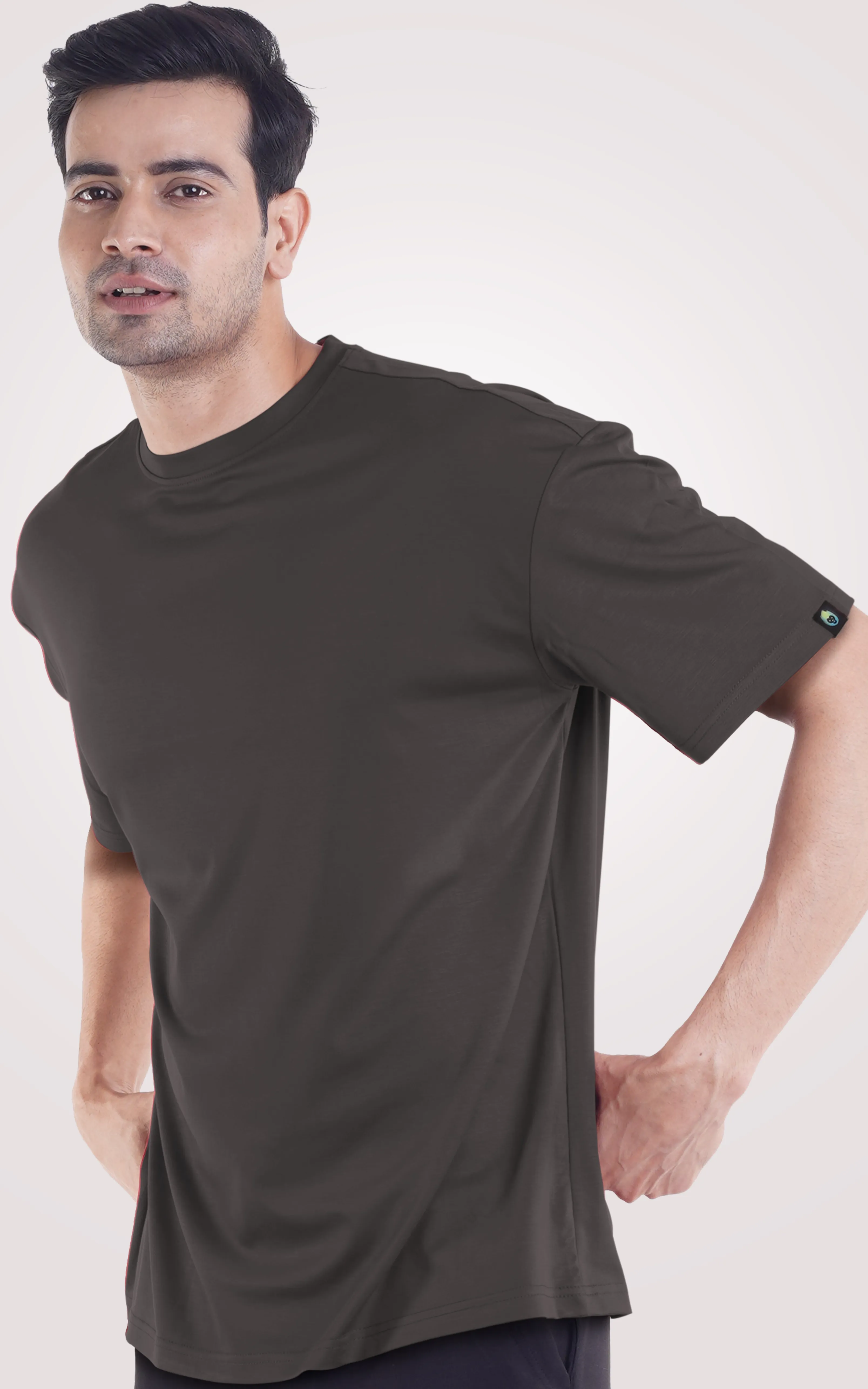 Plain Grey Over Size T-Shirt