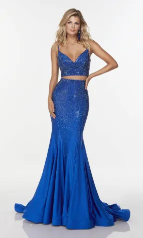 Prom Dress 61188 Electric Blue