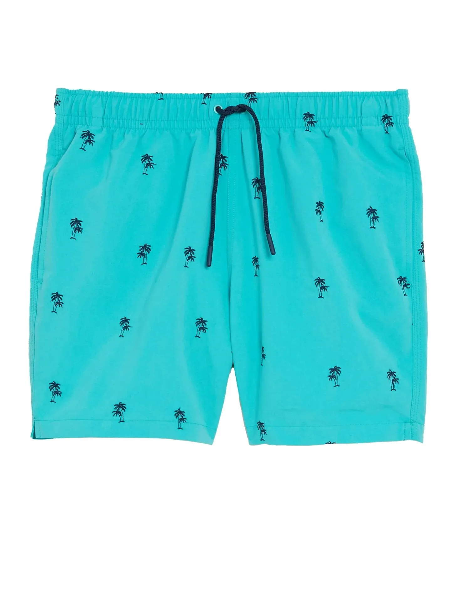 Quick Dry Palm Tree Swim Shorts