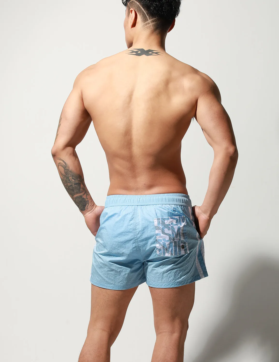 Quick-Dry Side Stripes Shorts S6022