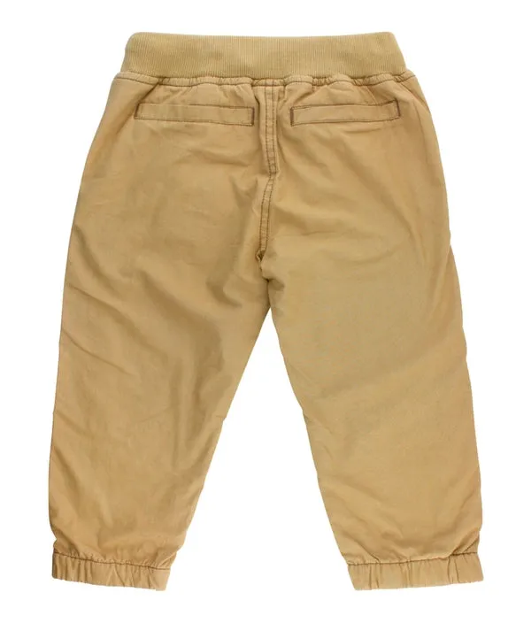 Ruffle Butts - Khaki Chino Jogger Pants