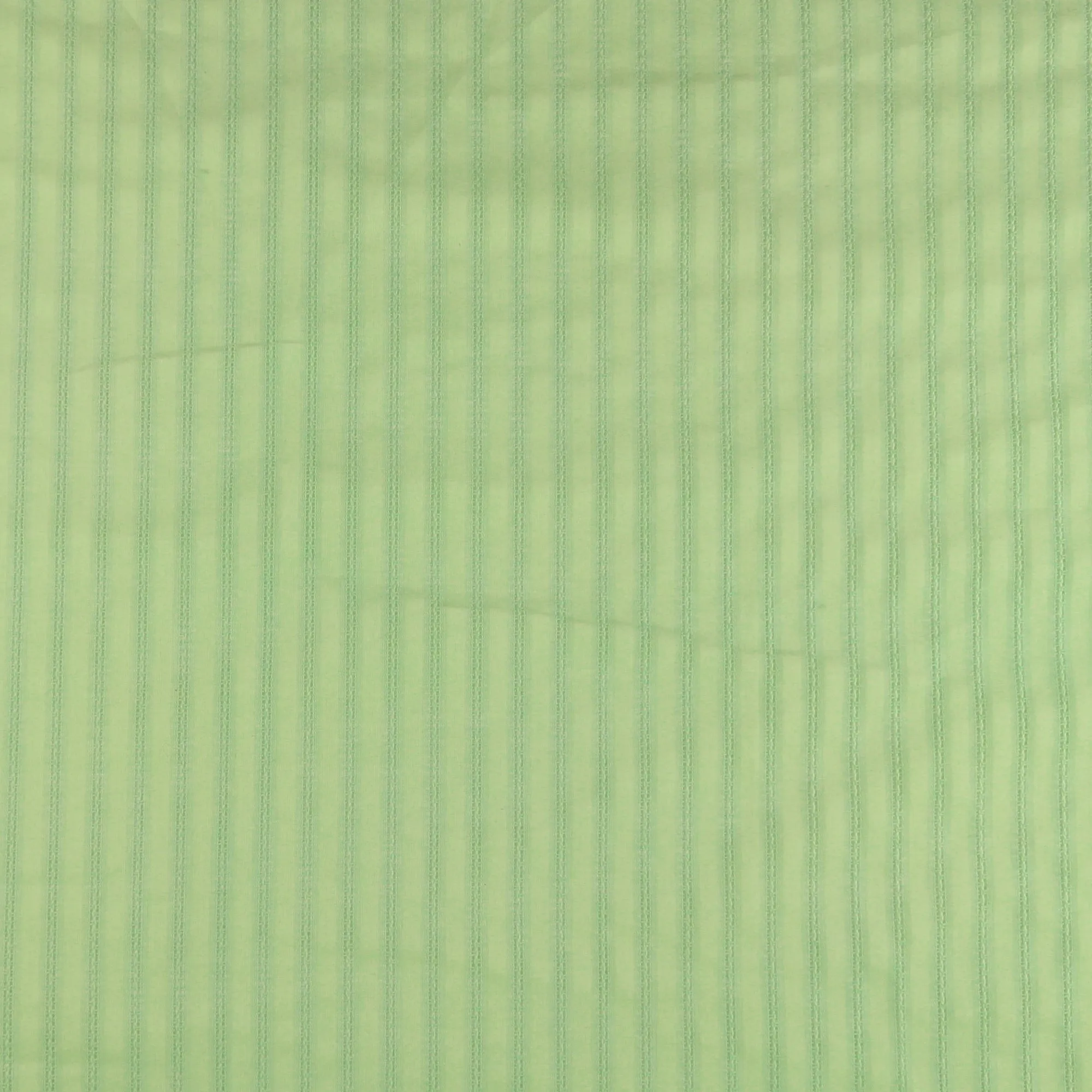 Striped Jacquard Cotton - ARIA - Pistachio