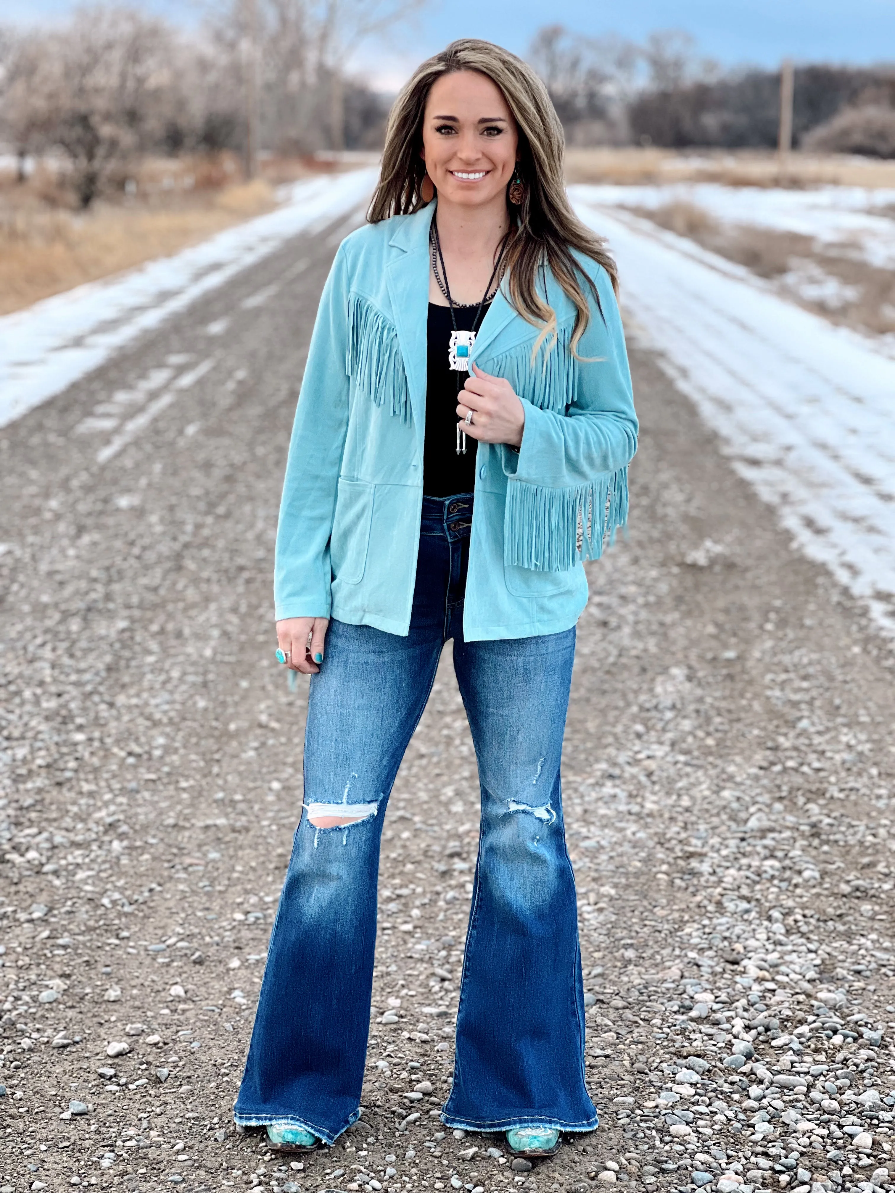 The Boss Babe Fringe Blazer