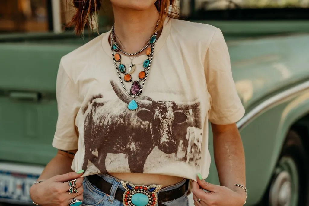 Vintage Longhorn Graphic Tee