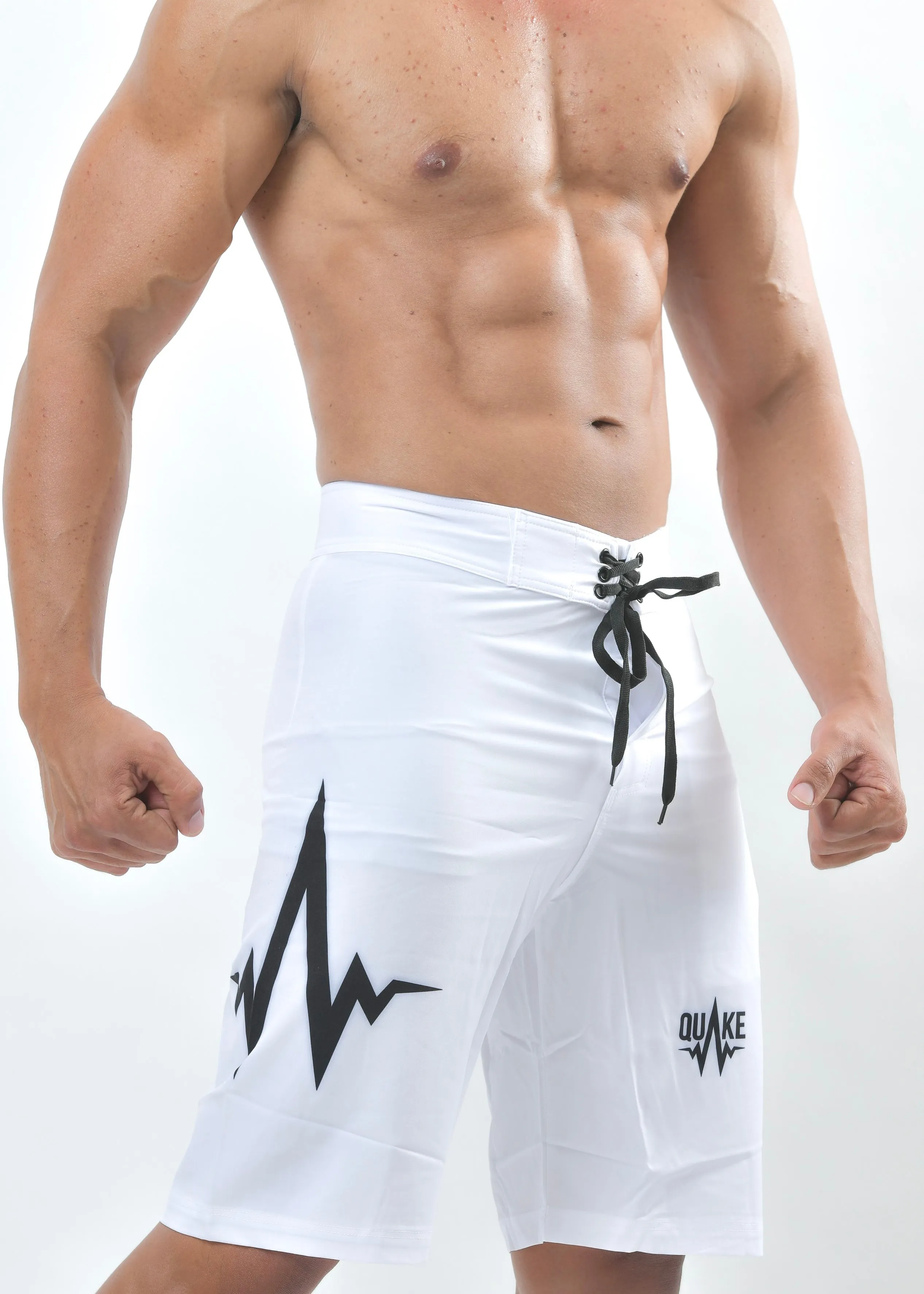 White Shark Swimming Shorts