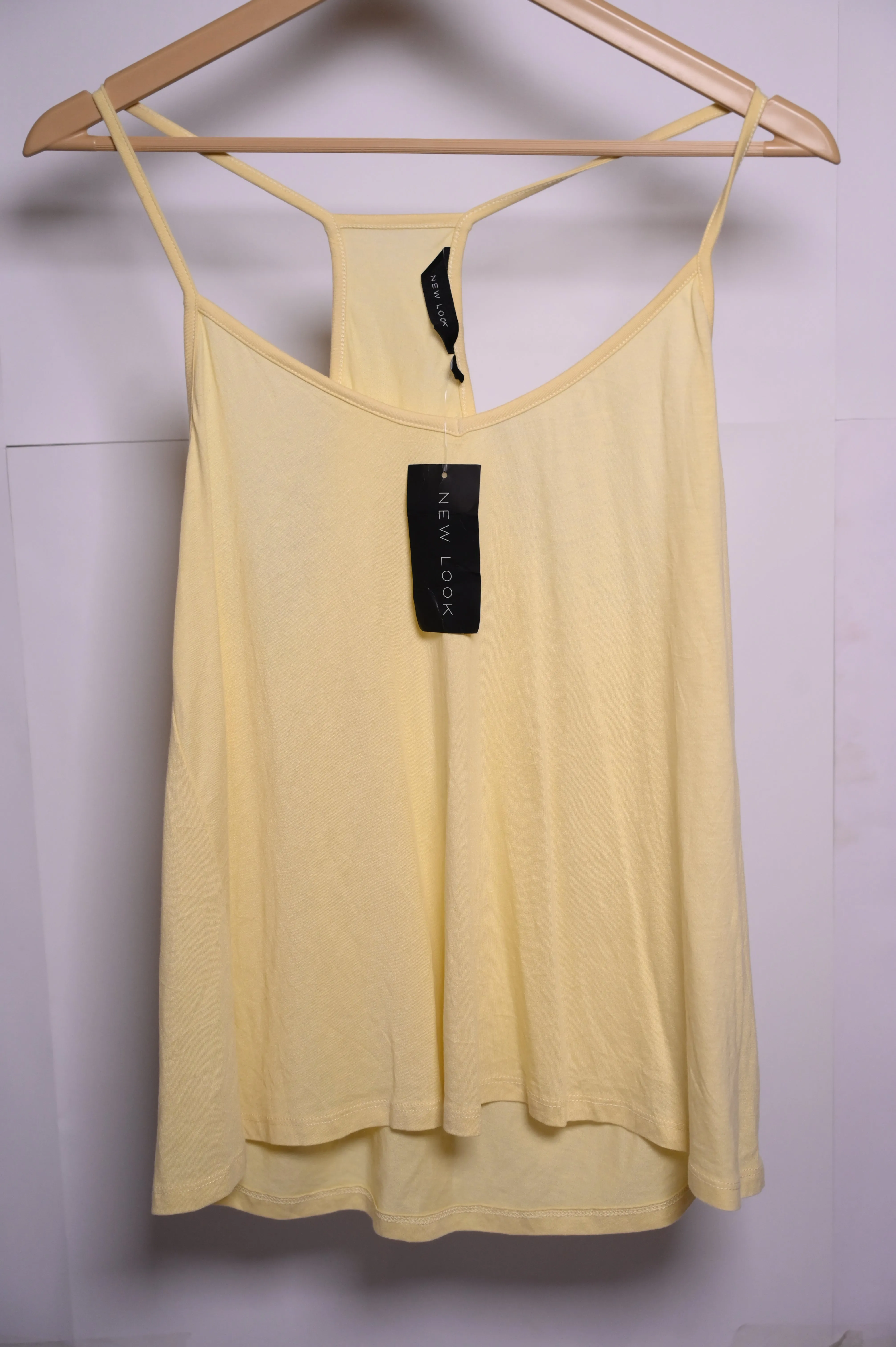 Yellow New Look Tank Top - New with Tags